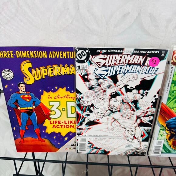 Superman One shot lot 3D Secret Files Origins Metropolis - Picture 2 of 7